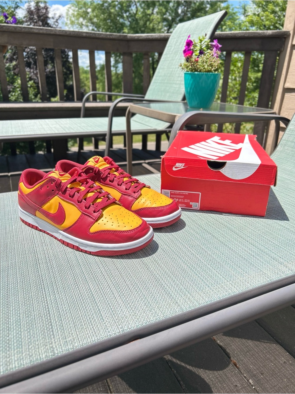 Nike Dunk Low Retro Midas gold sneakers DD1391-701